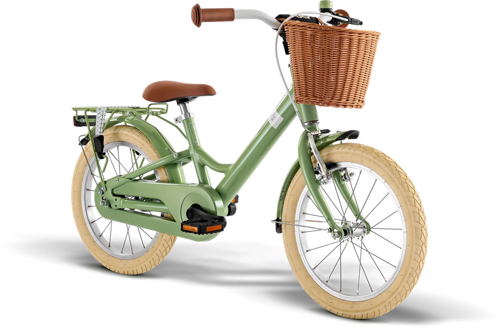 PUKY BICI YOUKE CLASSIC 16 VERDE RETRÒ 4241