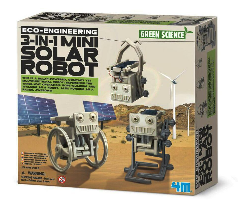 ECO EMGINEERING / 3-1 MINI SOLAR ROBOT  - GREEN SCIENCE