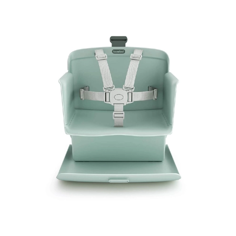 BOMBOL SEGGIOLINO RIALZATO PIEGHEVOLE RU BOOSTER LILY GREEN BOSERSRUBLG