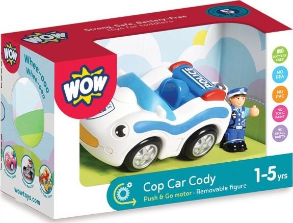 WOW TOYS COP CAR CODY SMRW10715