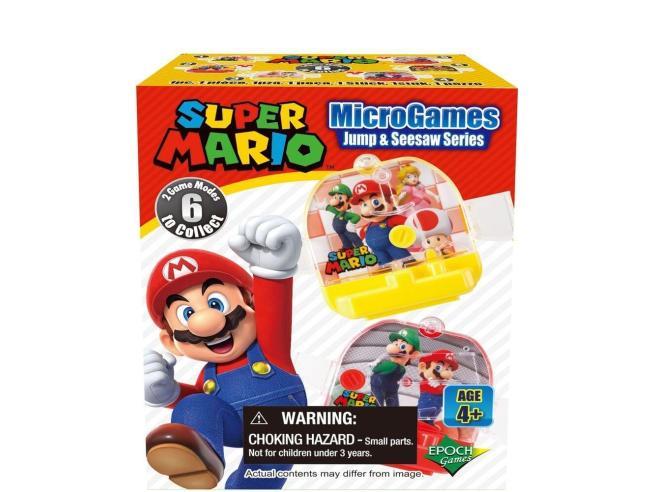 EPOCH GAMES SUPER MARIO MICRO GAMES JUMP & SEESAW SERIES 7632