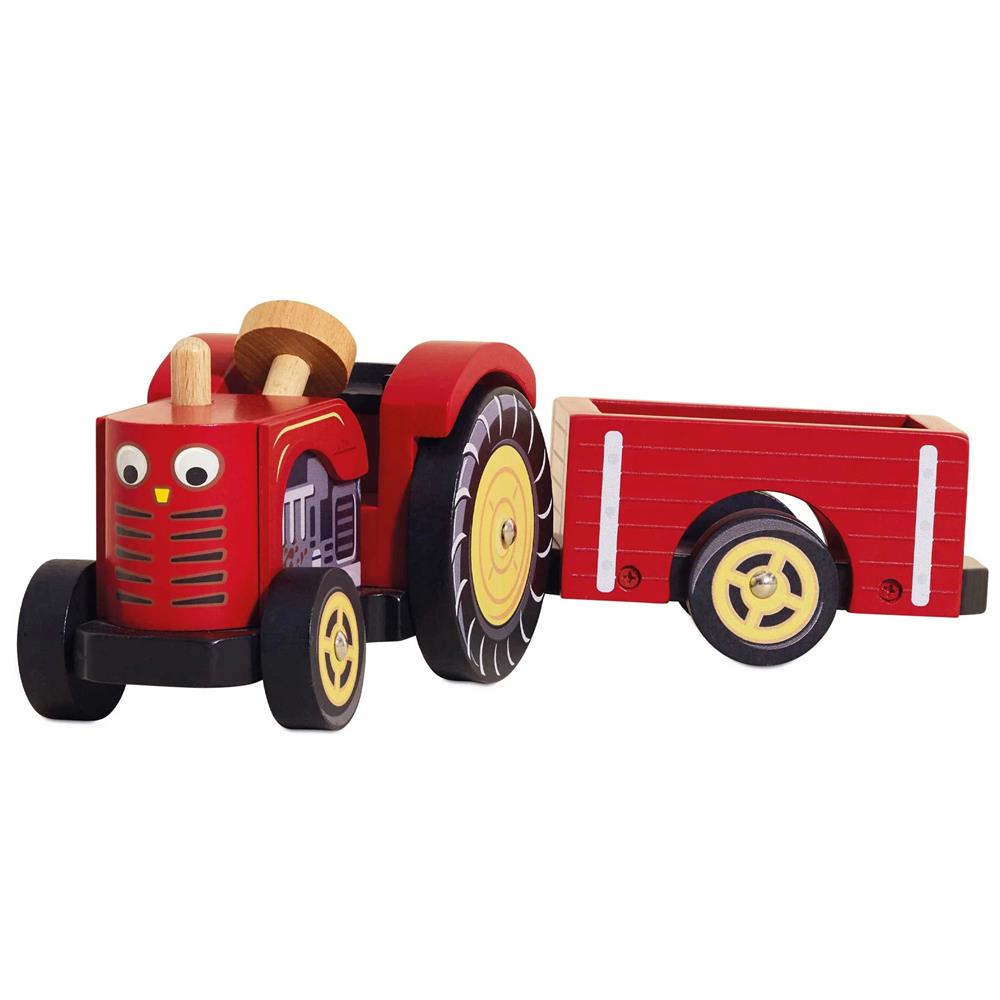 LE TOY VAN TRATTORE ROSSO TV468