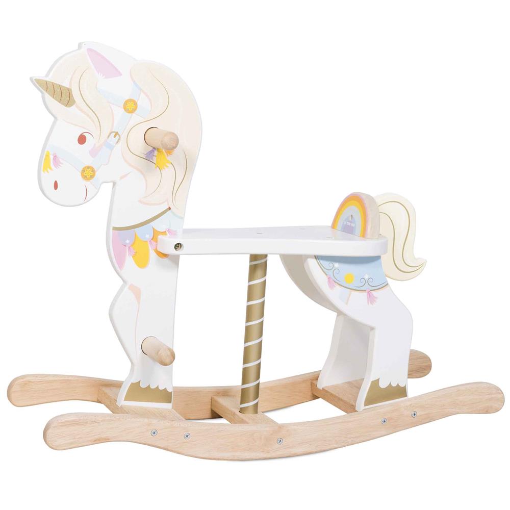 LE TOY VAN UNICORNO A DONDOLO IN LEGNO PL134