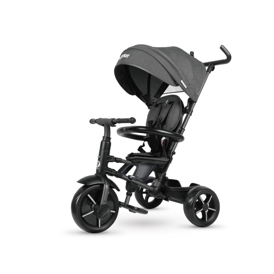 QPLAY TRICYCLE RITO STAR PIEGEVOLE BLACK