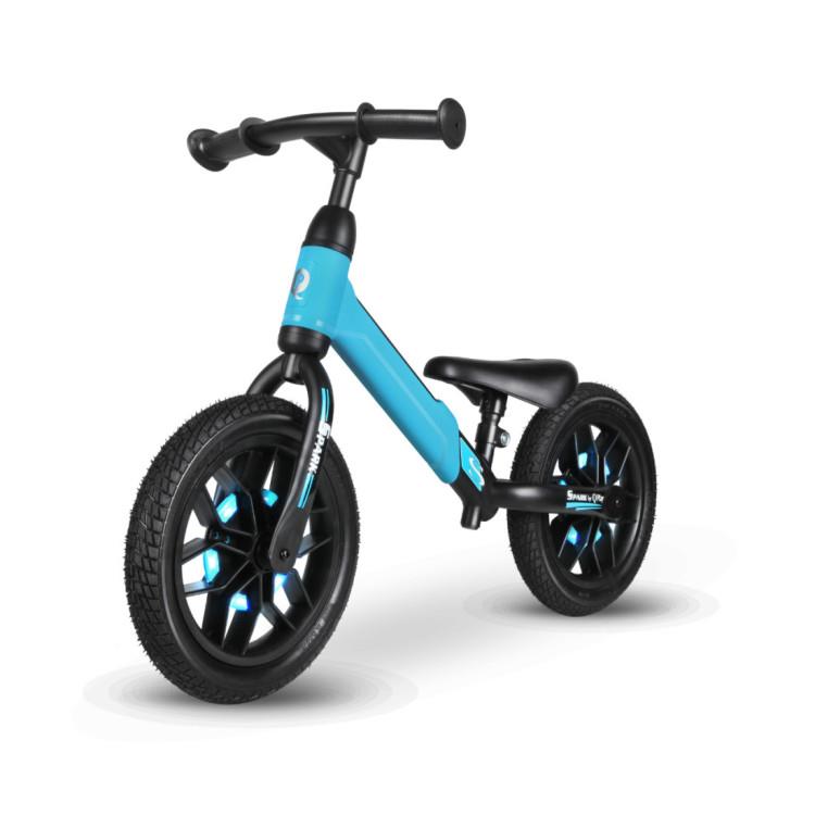 QPLAY BALAN BIKE SPARK LED 12 3/6 ANNI 30KG BLU