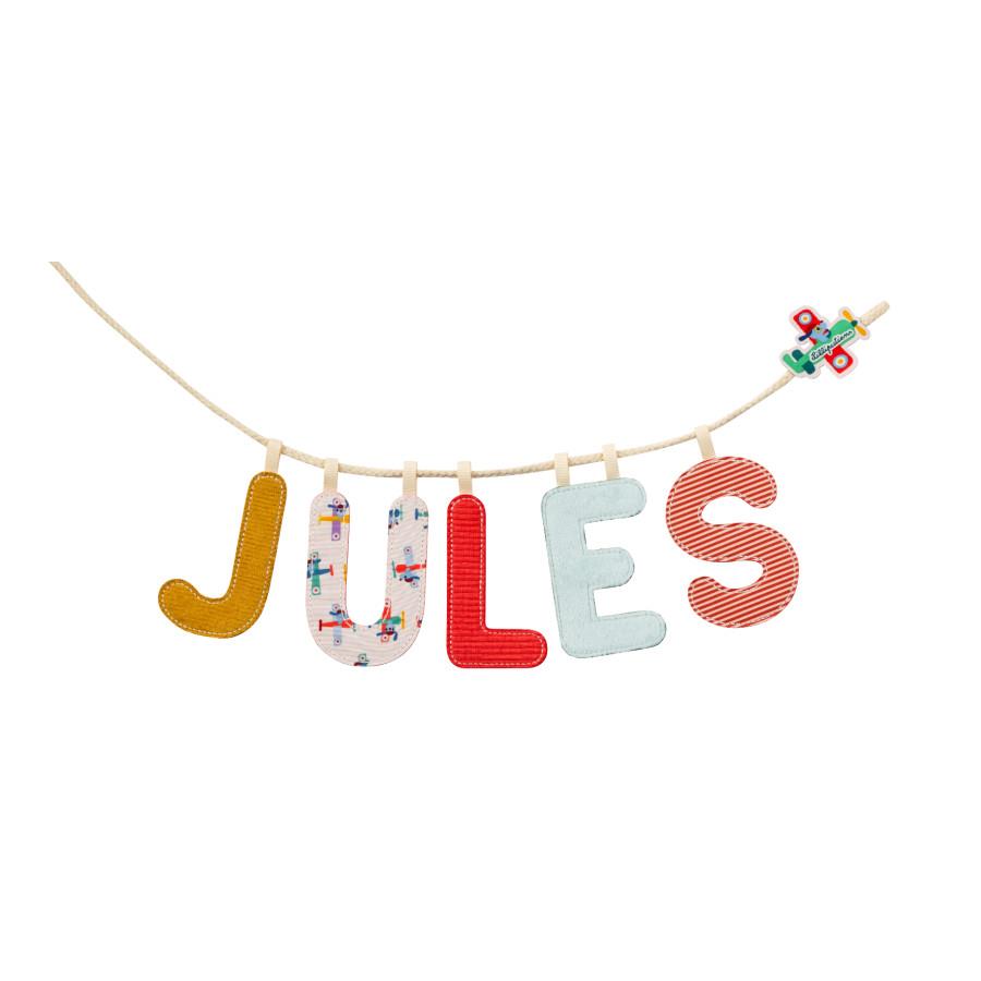 LILLIPUTIENS CORDA CON LETTERE IN TESSUTO CON IL CANE JULES 83647