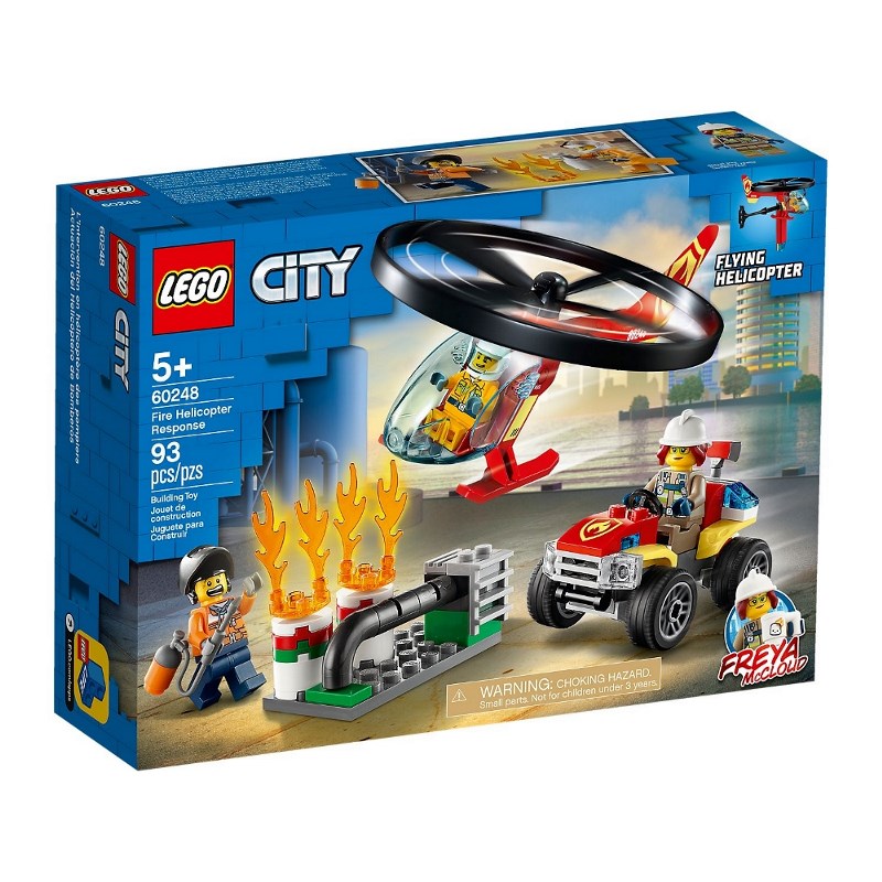 LEGO CITY ELICOTTERO DEI POMPIERI 60248