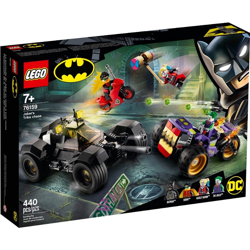 LEGO SUPER HEROES ALL'INSEGUIMENTO DEL TRE-RUOTE DI JOKER 76159