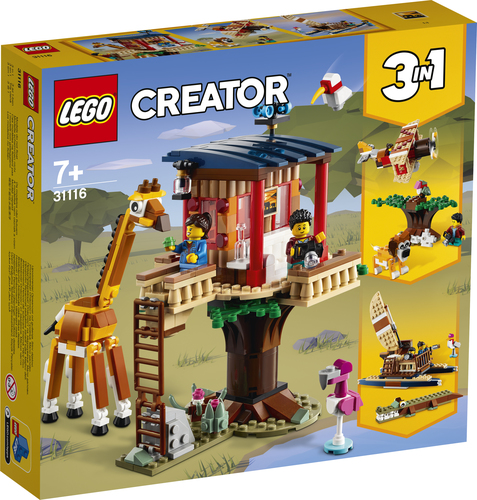 LEGO CREATOR CASA SULL’ALBERO DEL SAFARI 31116
