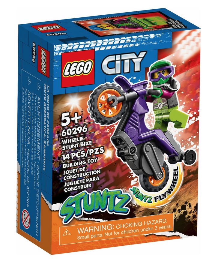 LEGO CITY STUNTZ BIKE DA IMPENNATA 60296