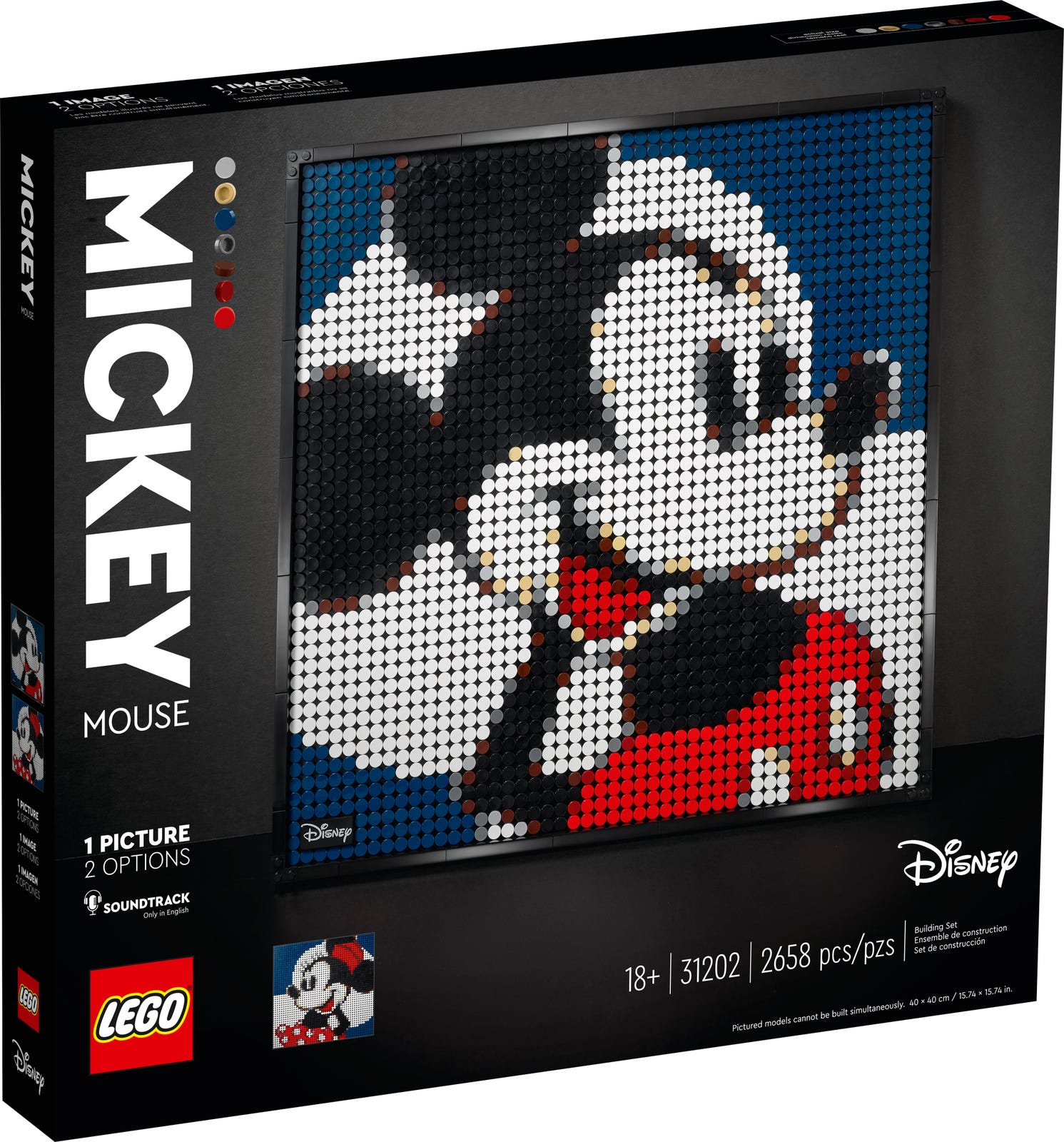 LEGO ART DISNEY'S MICKEY MOUSE 31202