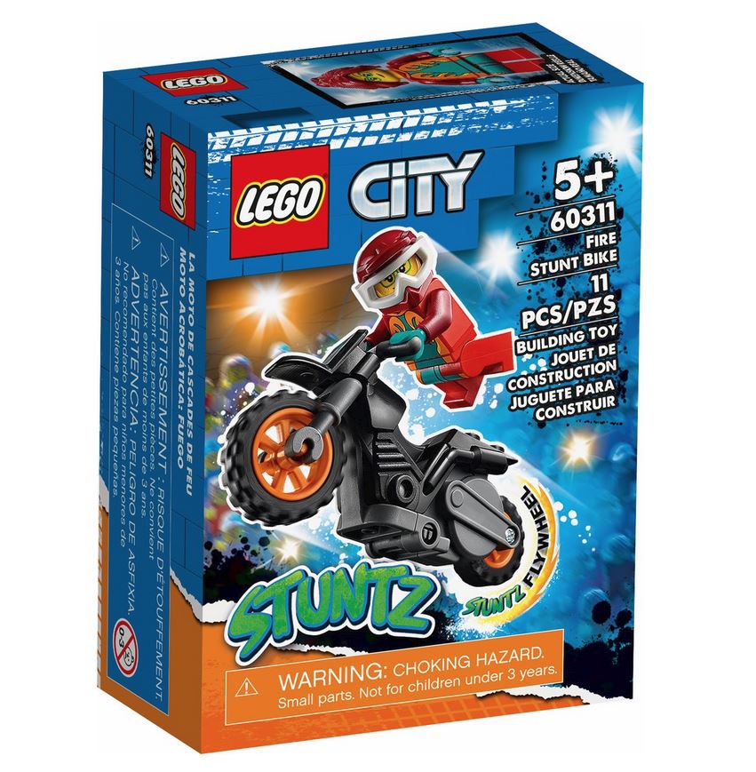 LEGO CITY STUNTZ BIKE ANTINCENDIO 60311