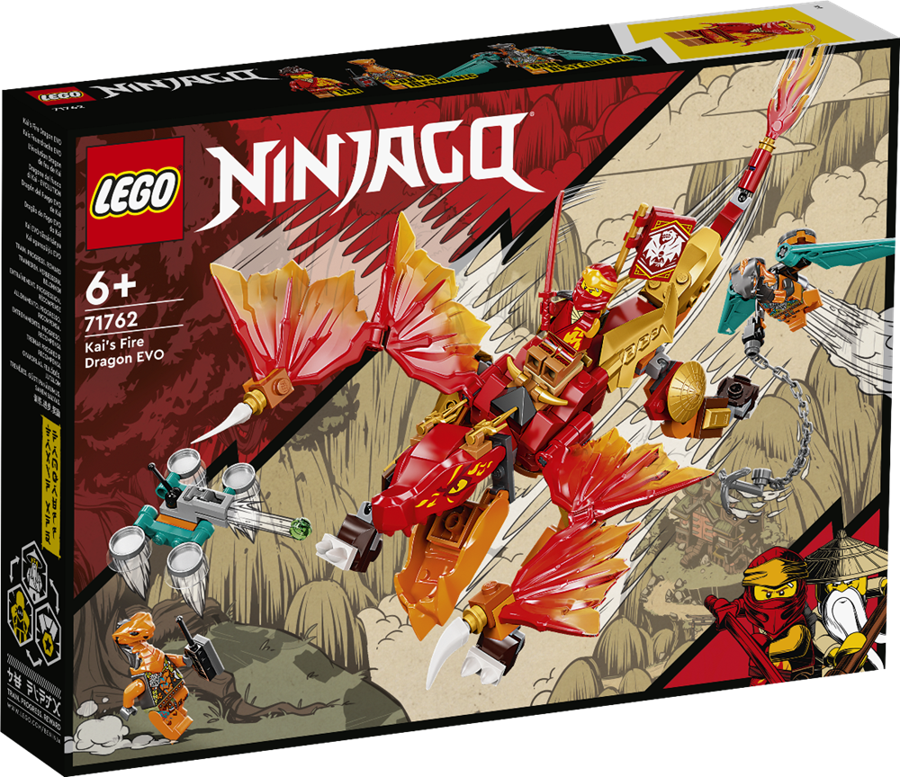 LEGO NINJAGO DRAGONE DEL FUOCO DI KAI - EVOLUTION 71762