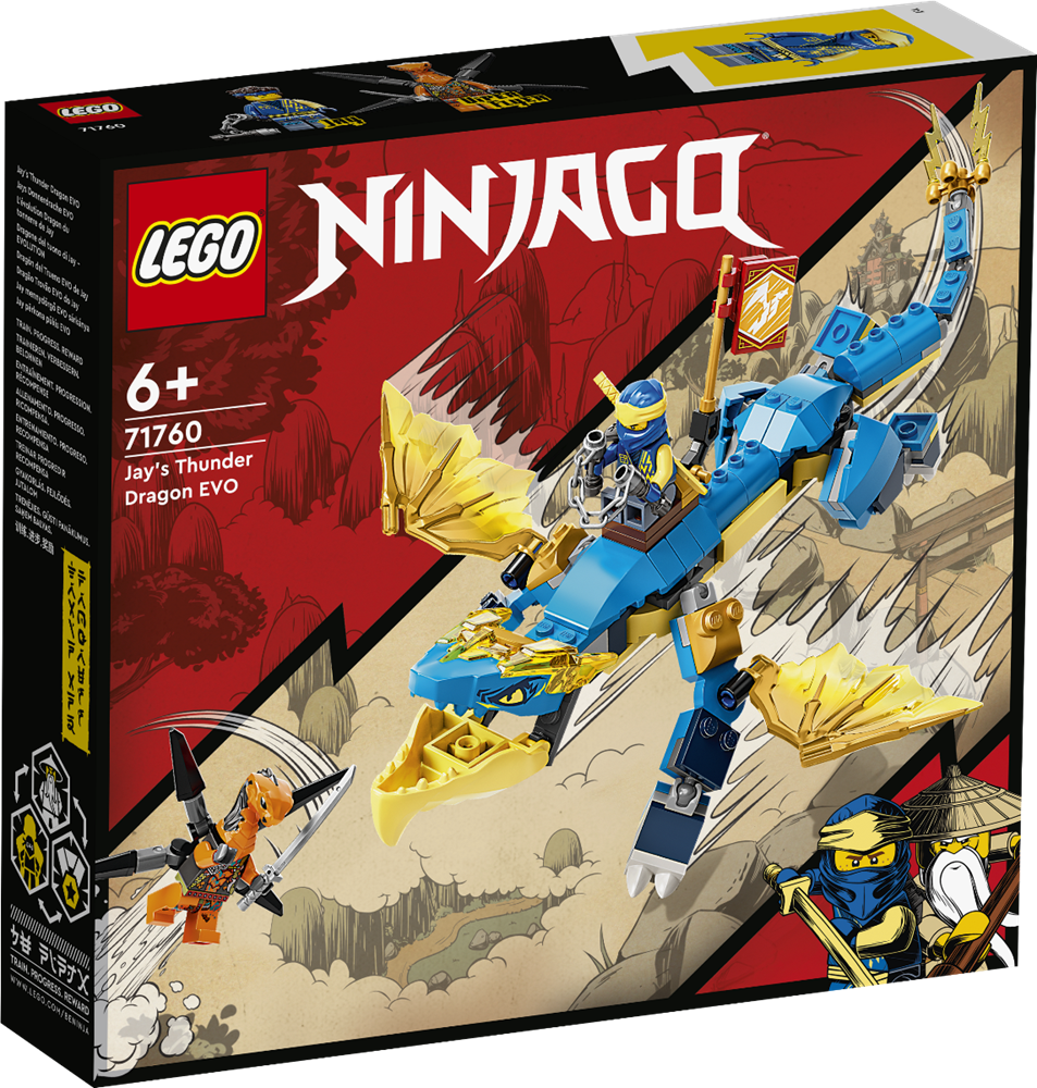 LEGO NINJAGO DRAGONE DEL TUONO DI JAY - EVOLUTION 71760