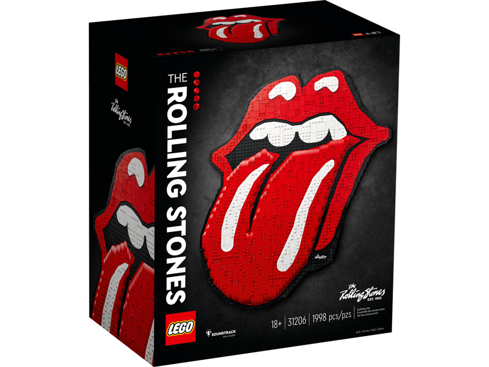 LEGO ART ADULTS THE ROLLING STONES 31206