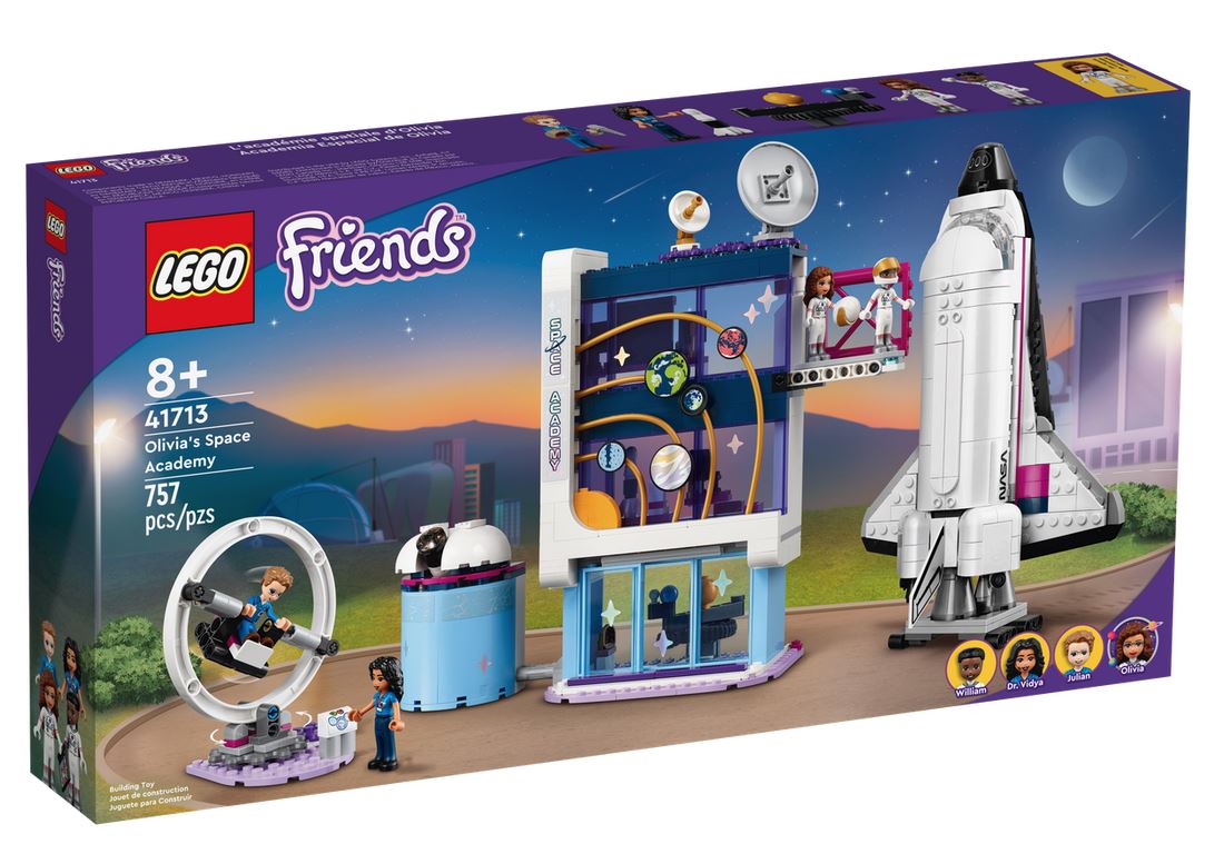 LEGO FRIENDS L'ACCADEMIA DELLO SPAZIO DI OLIVIA 41713