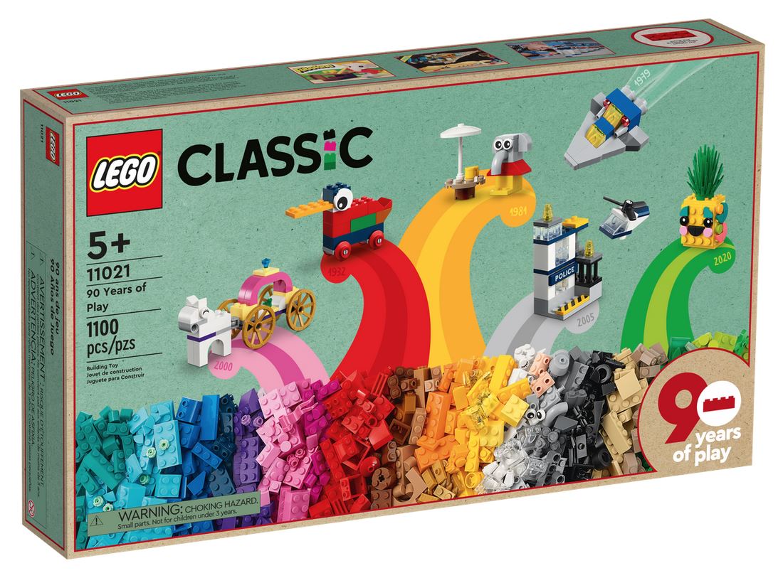 LEGO CLASSIC 90 ANNI DI GIOCO 11021