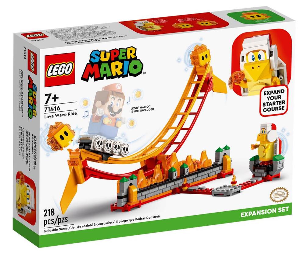 LEGO SUPER MARIO PACK DI ESPANSIONE GIRO SULL’ONDA LAVICA 71416