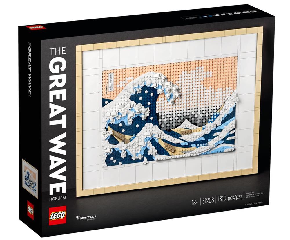 LEGO ART HOKUSAI - LA GRANDE ONDA 31208