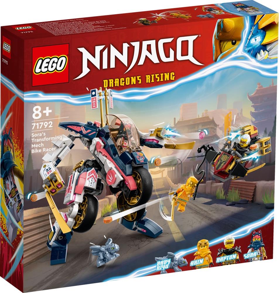 LEGO NINJAGO MOTO-MECH TRANSFORMER DI SORA 71792