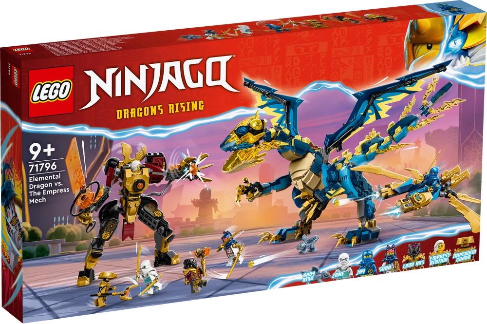 LEGO NINJAGO DRAGONE ELEMENTARE VS. MECH DELL’IMPERATRICE 71796