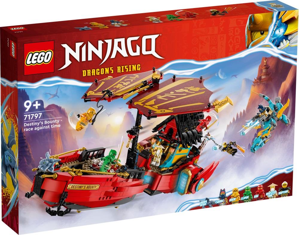 LEGO NINJAGO IL VASCELLO DEL DESTINO - CORSA CONTRO IL TEMPO 71797