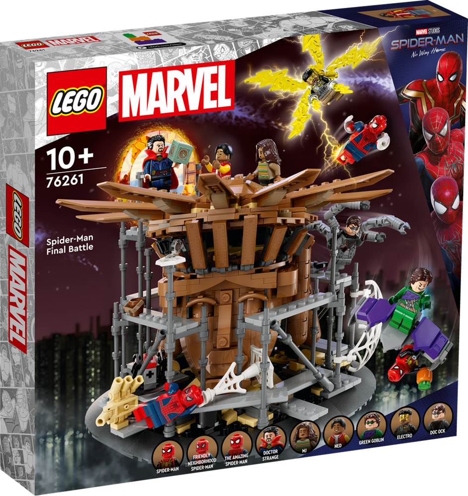 LEGO SUPER HEROES MARVEL LA BATTAGLIA FINALE DI SPIDER-MAN 76261