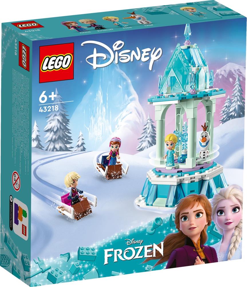 LEGO DISNEY PRINCESS LA GIOSTRA MAGICA DI ANNA ED ELSA 43218