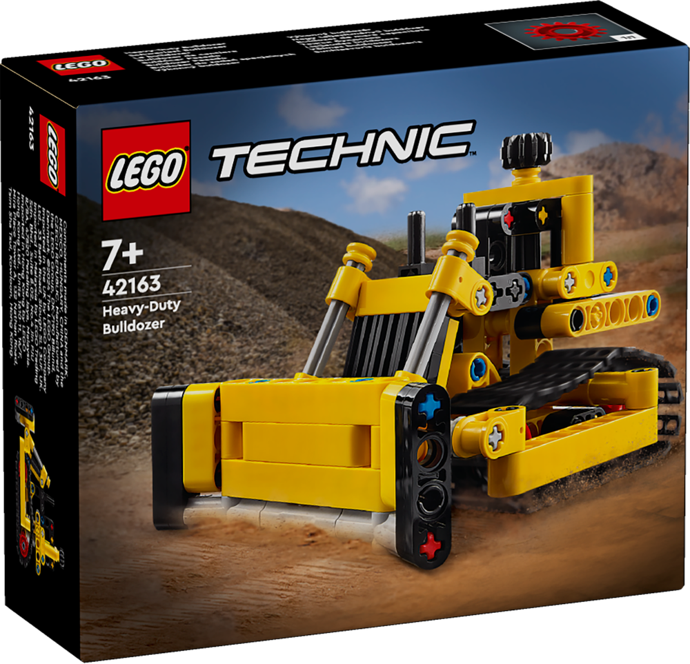 LEGO TECHNIC BULLDOZER DA CANTIERE 42163