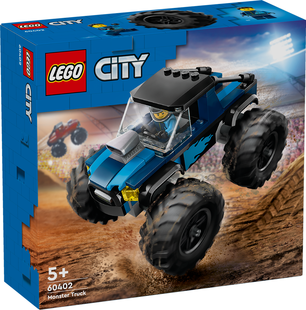 LEGO CITY MONSTER TRUCK BLU 60402