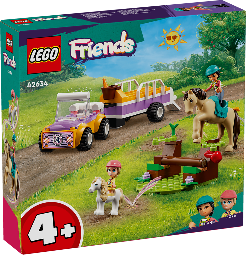 LEGO FRIENDS RIMORCHIO CON CAVALLO E PONY 42634