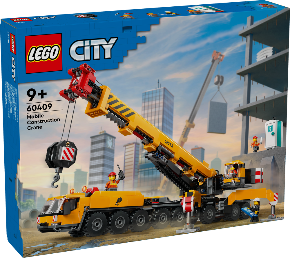 LEGO CITY GRU DA CANTIERE MOBILE GIALLA 60409