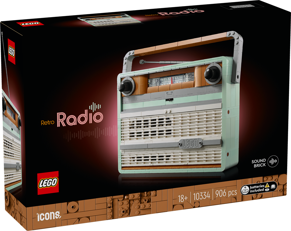 LEGO ICONS RADIO VINTAGE 10334