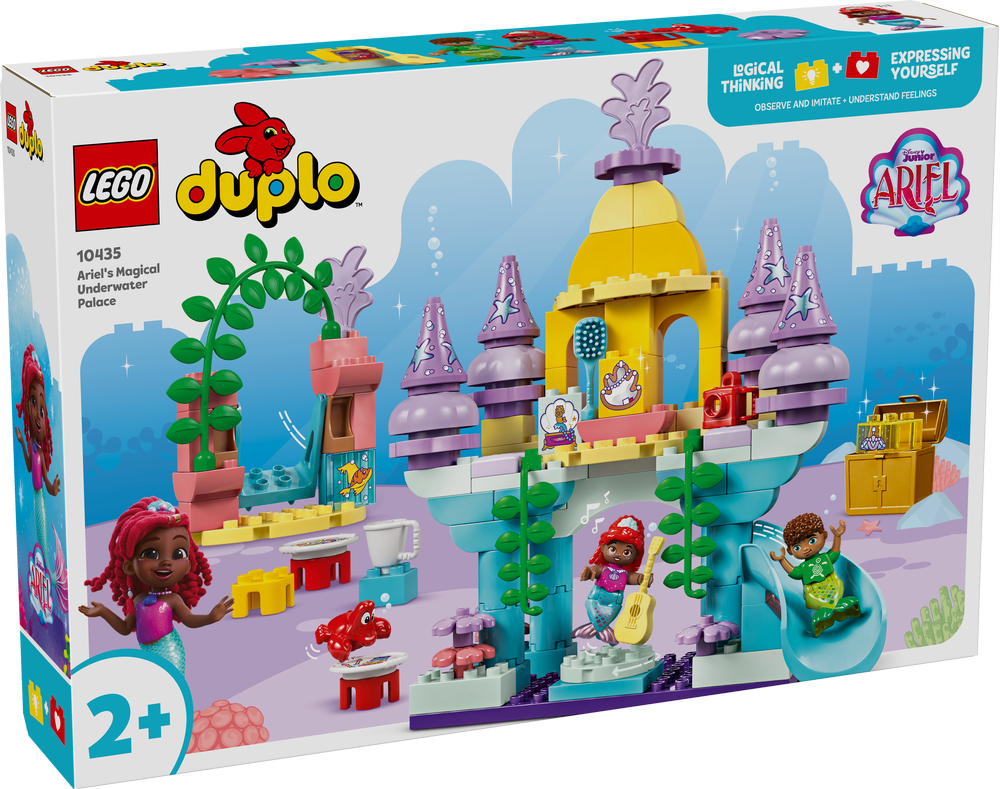 LEGO DUPLO DISNEY IL MAGICO PALAZZO SOTTOMARINO DI ARIEL 10435