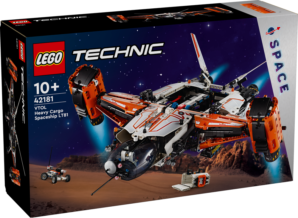 LEGO TECHNIC ASTRONAVE HEAVY CARGO VTOL LT81 42181