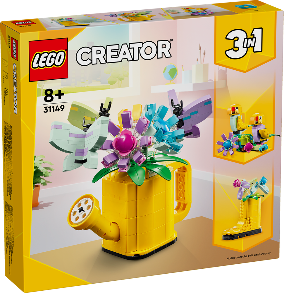 LEGO CREATOR INNAFFIATOIO CON FIORI 31149