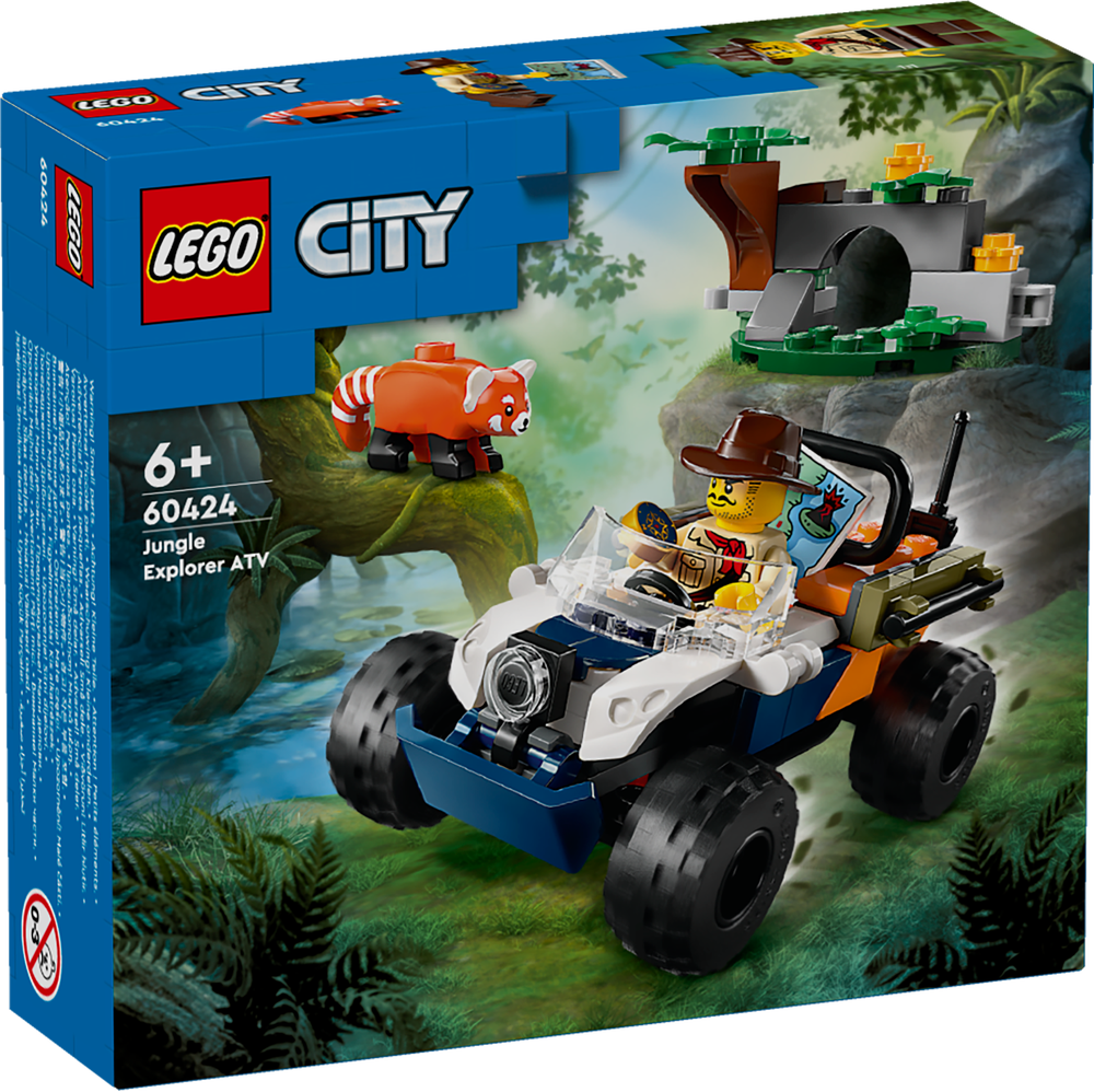 LEGO CITY ATV DELL’ESPLORATORE DELLA GIUNGLA 60424