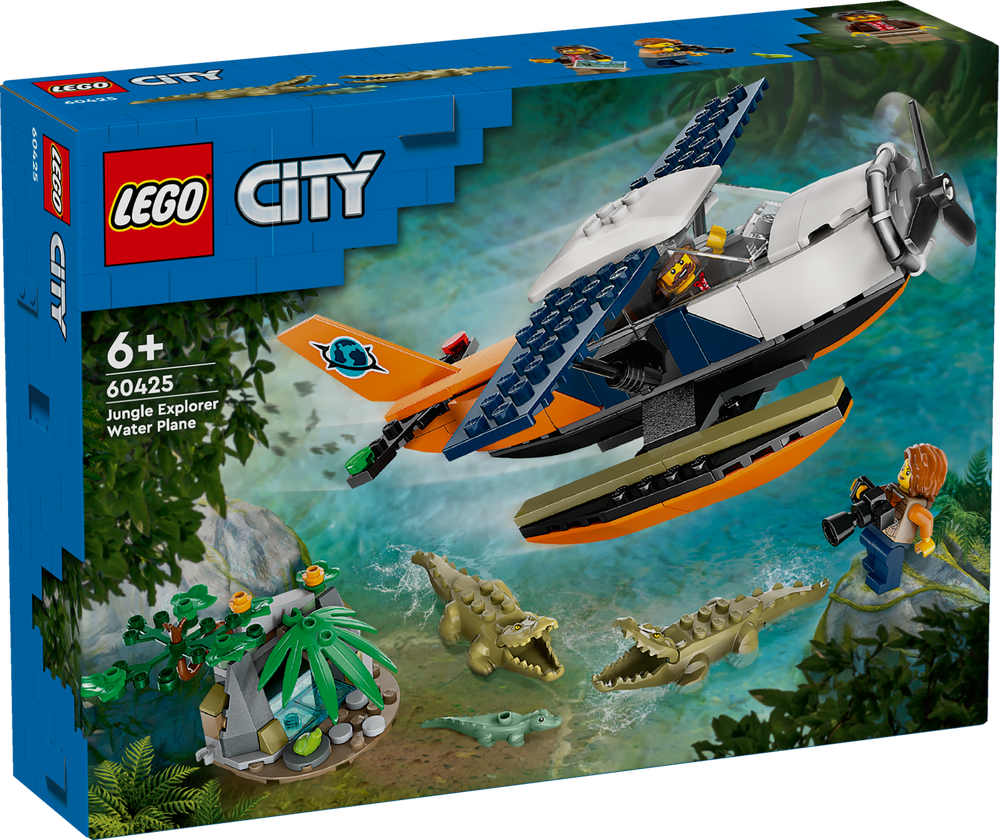 LEGO CITY IDROVOLANTE DELL’ESPLORATORE DELLA GIUNGLA 60425