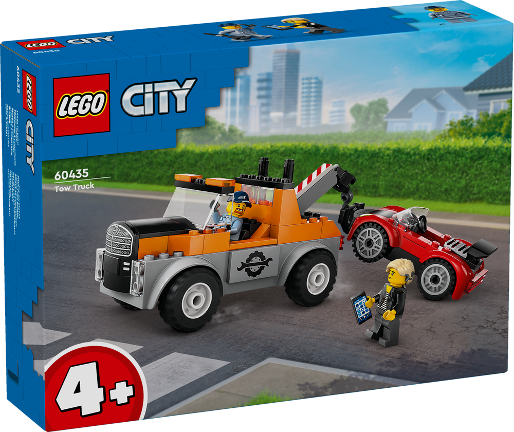 LEGO CITY AUTOGRÙ E OFFICINA AUTO SPORTIVE 60435