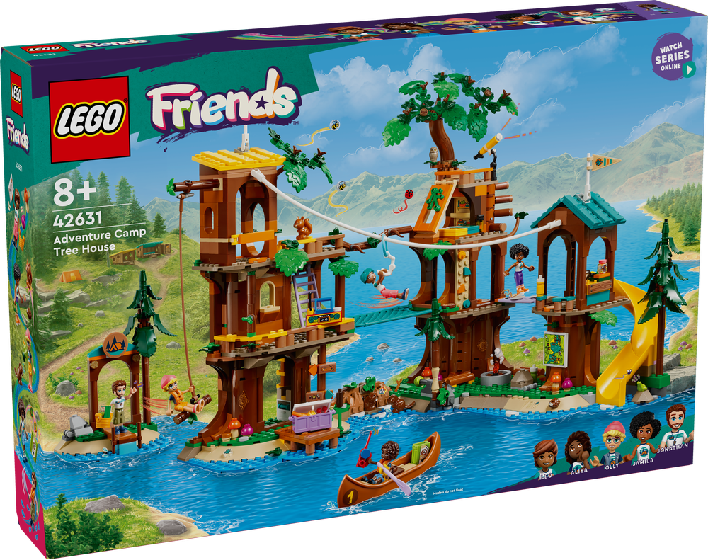 LEGO FRIENDS LA CASA SULL’ALBERO AL CAMPO AVVENTURE 42631