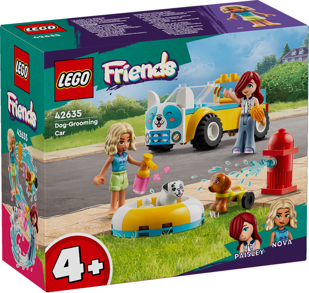 LEGO FRIENDS AUTO PER LA TOELETTATURA DEI CANI 42635