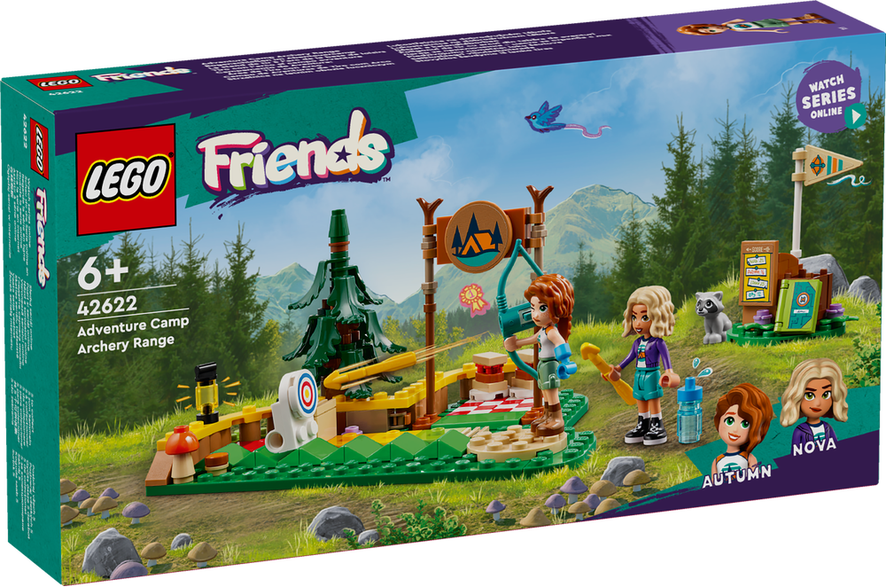 LEGO FRIENDS TIRO CON L’ARCO AL CAMPO AVVENTURE 42622