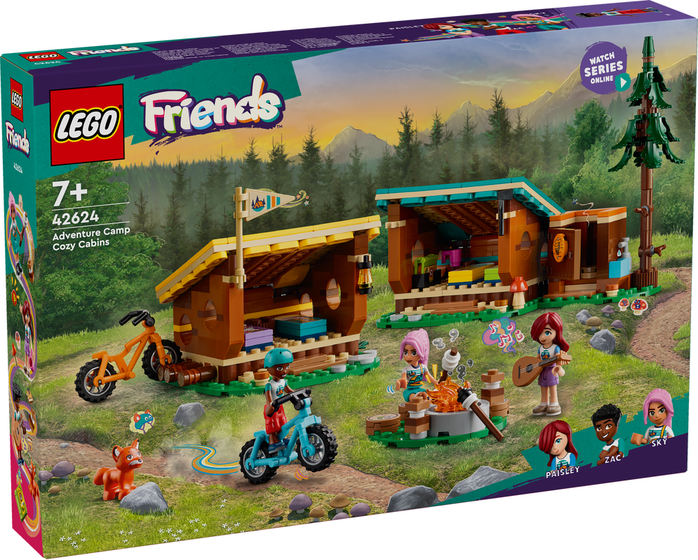 LEGO FRIENDS CABINE RELAX AL CAMPO AVVENTURE 42624