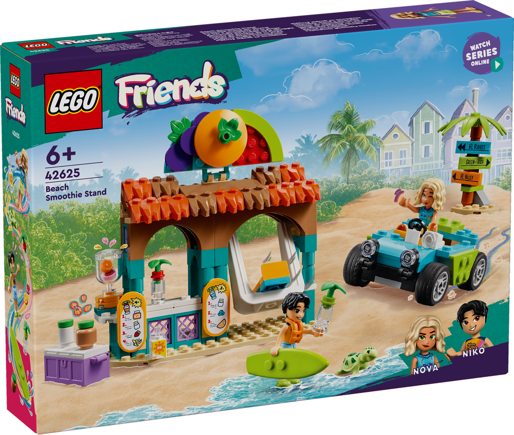 LEGO FRIENDS BANCARELLA DEI FRULLATI SULLA SPIAGGIA 42625