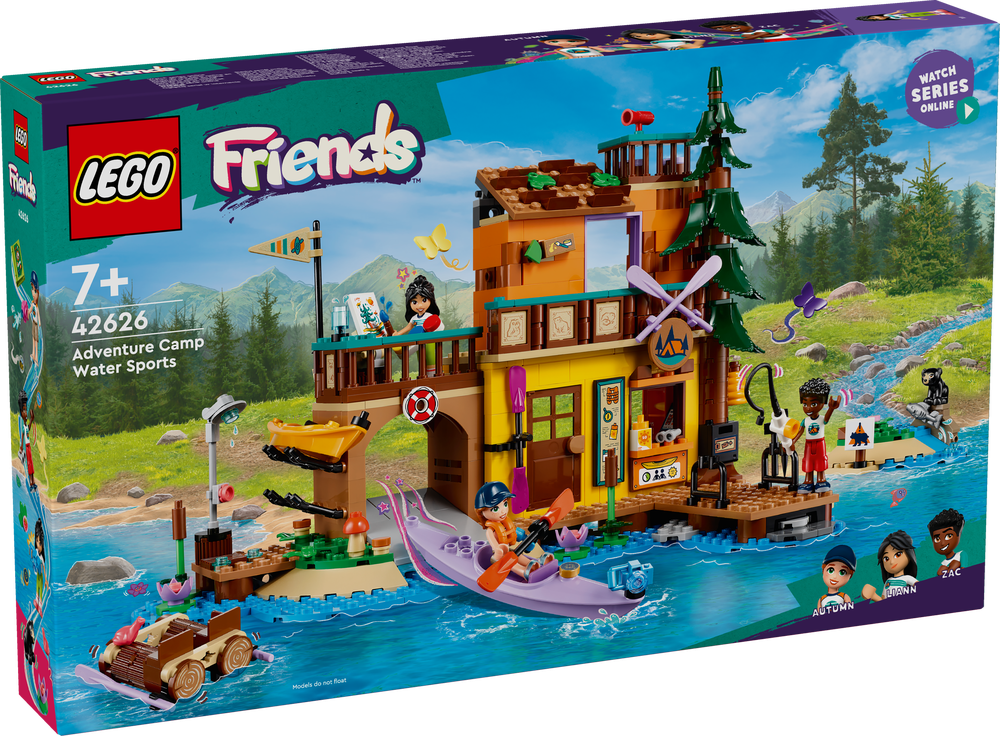 LEGO FRIENDS CAMPO AVVENTURA - SPORT ACQUATICI 42626