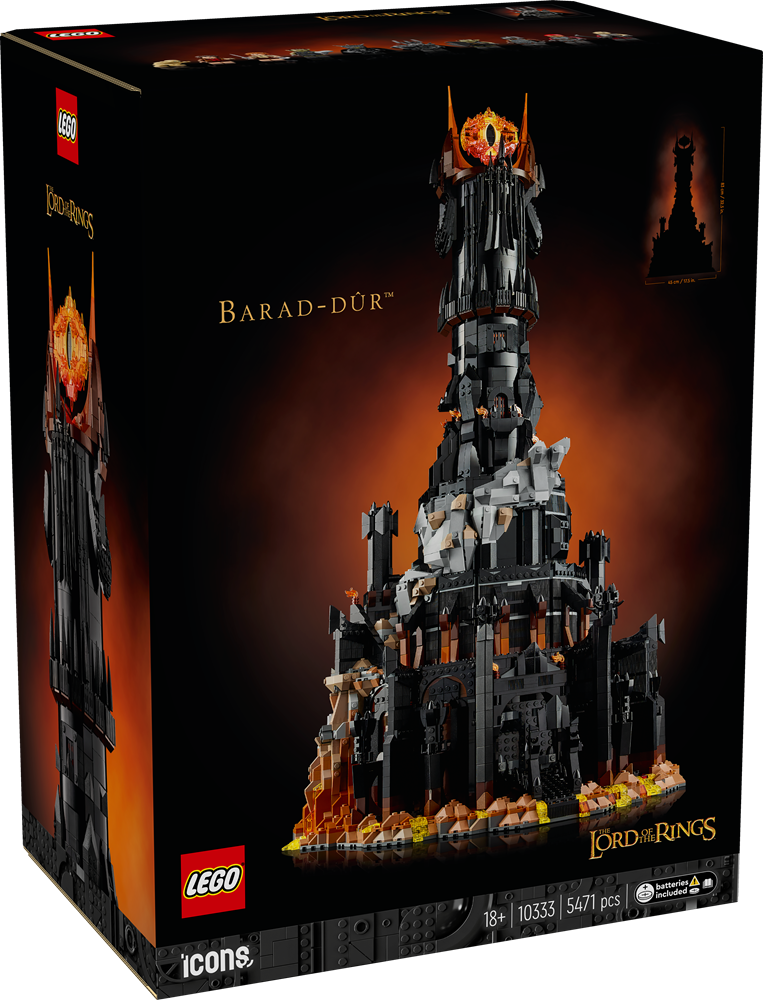 LEGO ICONS IL SIGNORE DEGLI ANELLI: BARAD-DÛR™ 10333