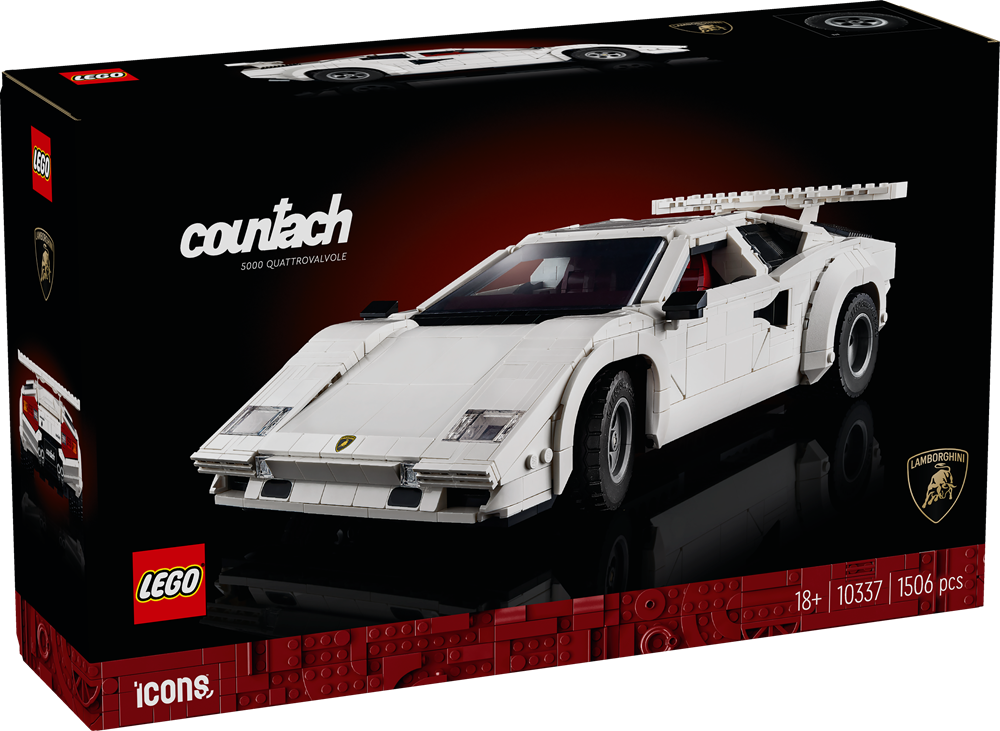 LEGO ICONS LAMBORGHINI COUNTACH 5000 QUATTROVALVOLE 10337