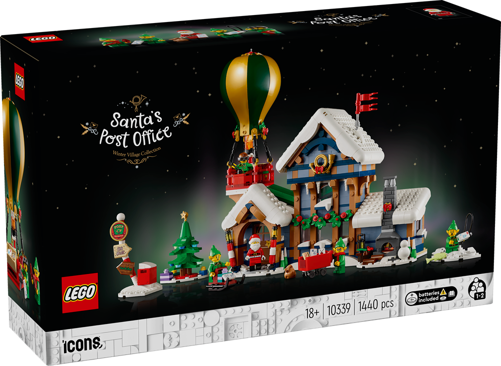 LEGO ICONS L’UFFICIO POSTALE DI BABBO NATALE 10339