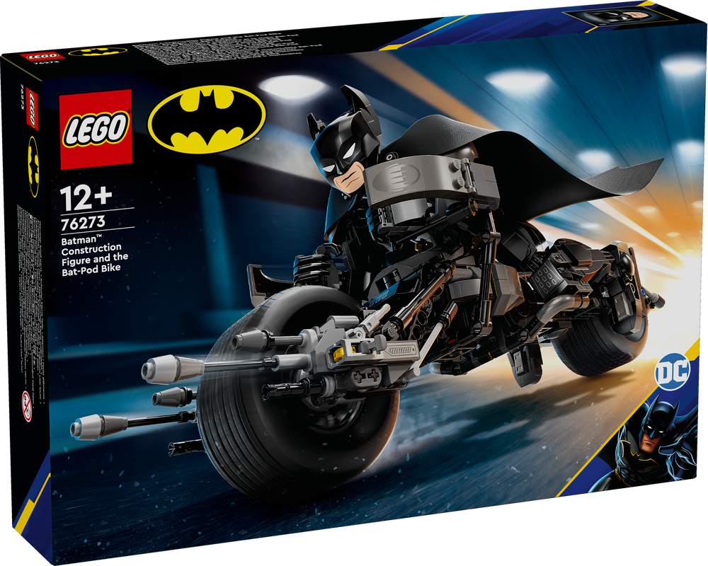 LEGO SUPER HEROES PERSONAGGIO COSTRUIBILE DI BATMAN CON BAT-POD 76273