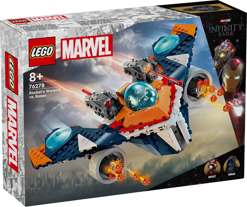 LEGO SUPER HEROES WARBIRD DI ROCKET VS. RONAN 76278